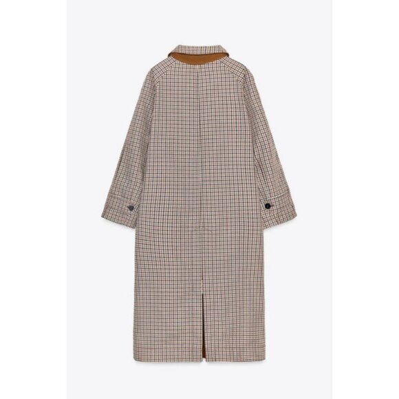 ZARA REVERSIBLE TRENCH COAT ZW COLLECTION - Picture 11 of 12
